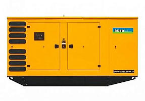 Дизельный генератор Aksa APD 415C в кожухе с АВР ДизельЭнергоРесурс