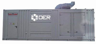 Дизельный генератор ТСС АД-900С-Т6300-1РМ9 в контейнере ДЭР